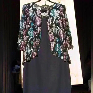 Womens Patra dress size 12 colorful metallic y2k wedding mom of bride